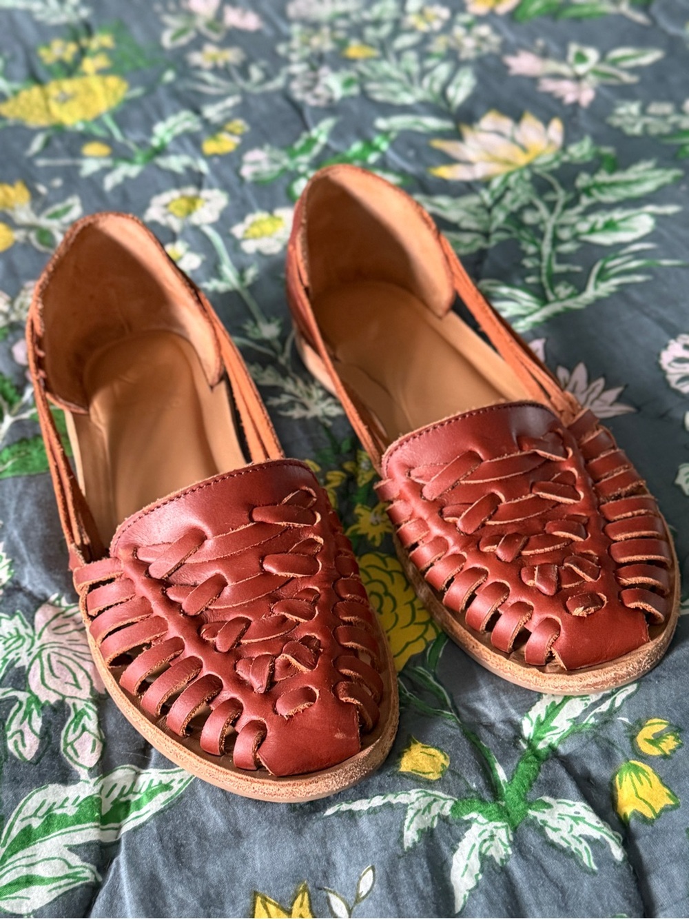 Nisolo  Huarache Sandal 2.0 | Brandy | Size 7.5